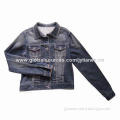 Women's Denim Jackets, Factory Price, Sample Lead Time of Just 5 Days, OEM and ODM Orders Welcomed
